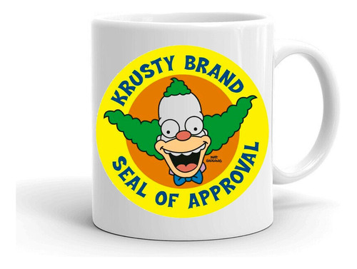 Taza/tazon/mug 25 Payasito Krusty Brand 