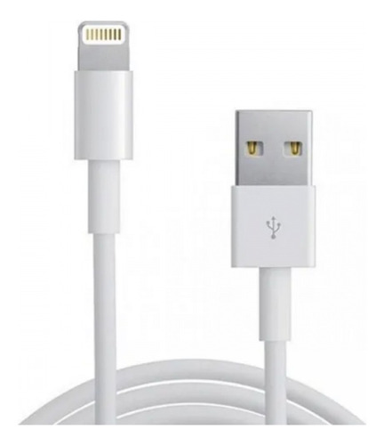 Cabo De Dados Para Ios iPhone 01 -2.4a Cor Branco