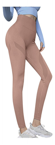 Leggings Levantamiento Gluteo Costura Para Mujer Pantalon