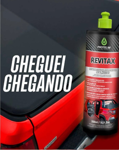 Revitax Revitalizador De Plasticos 500ml Protelim