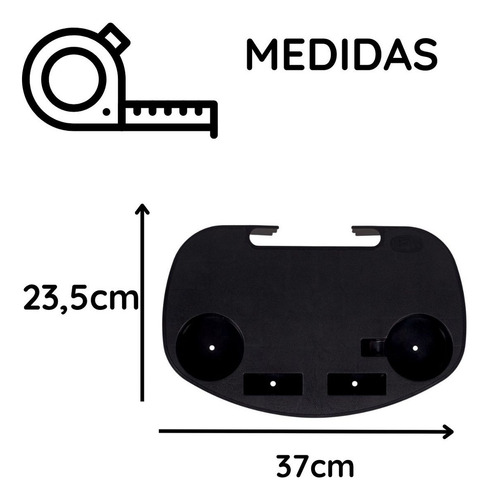 Mesa Portátil Para Cadeira De Praia Com Porta Copos Celular