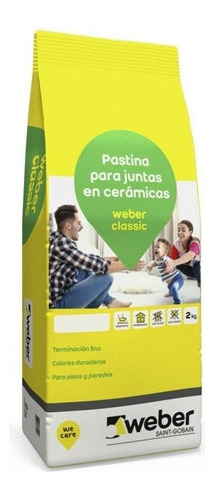 Imagen 3 de 5 de Pastina Classic Nieve Blanca 25 Kilos Weber 990028 Pintumm