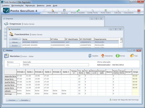 Relógio Ponto Control Id Id Class Bio C/ Software Secullum 4
