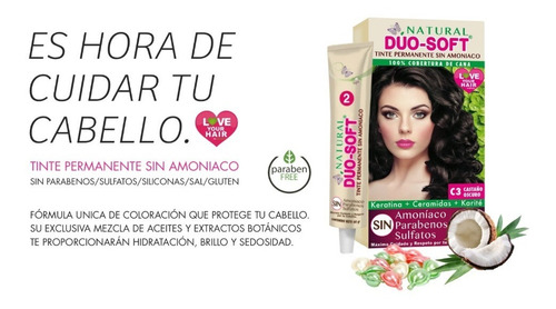 Tinte Chocolate - Natural Duo Soft Sin Amoníaco