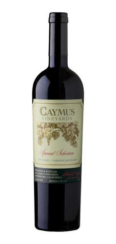 Pack De 2 Vino Tinto Caymus Vineyars S Selection Cab-sauv 75