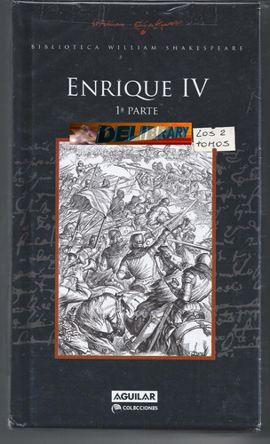 Enrique Iv 3, De  William Shakespeare., Vol. 1. Editorial Aguilar, Tapa Dura, Edición 1 En Castellano, 2010
