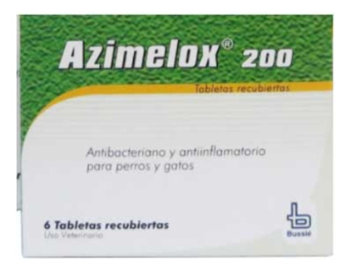 Azimelox 200 Mg - Antibacteriano Y Antiinflamatorio