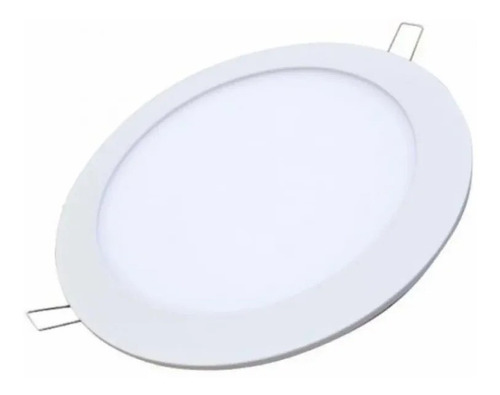 Lampara Led Redondo Panel De Empotrar Ultraplana 12w