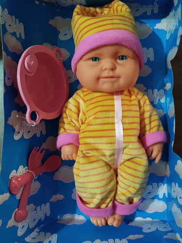 Muñeca Sasha. Parece Un Bebé De Verdad. Con Frases