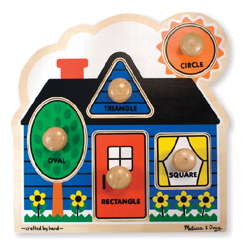 Puzzle Encaje Figuras Geométricas Melissa & Doug