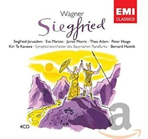 Wagner - Sigfrido - Marton Jerusalem Haitink - 4 Cds. (ia)