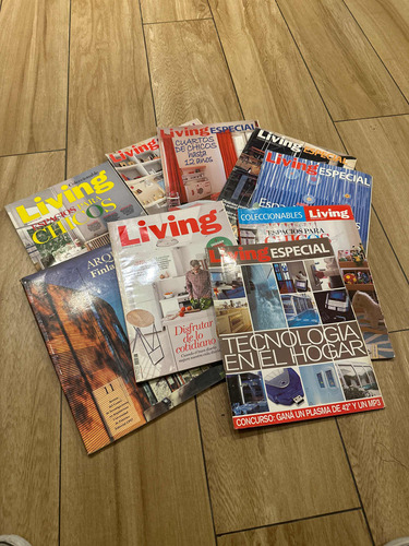 Lote De 9 Revistas Living Decoración Y Diseño Interiores
