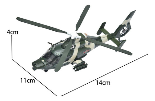 1:100 Z-9 Modelo De De Avión Coleccionables Helicóptero