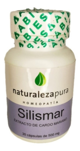 Silismar 500mg Cardo Mariano  30 Cápsulas