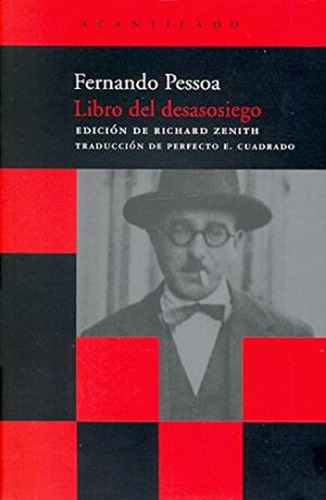 Libro Del Desasosiego - Fernando Pessoa - Acantilado