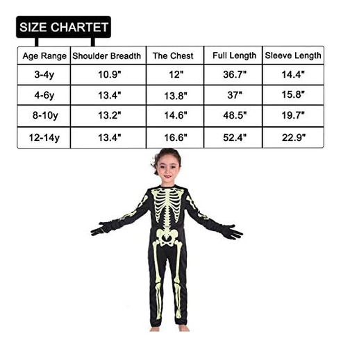 Disfraces De Esqueleto Para Niños, Disfraz De Halloween Que