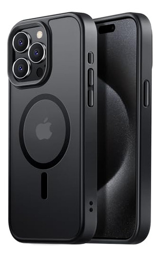 Funda Para iPhone 15 Pro Max Titanium Negro Matte Skin Fee-2