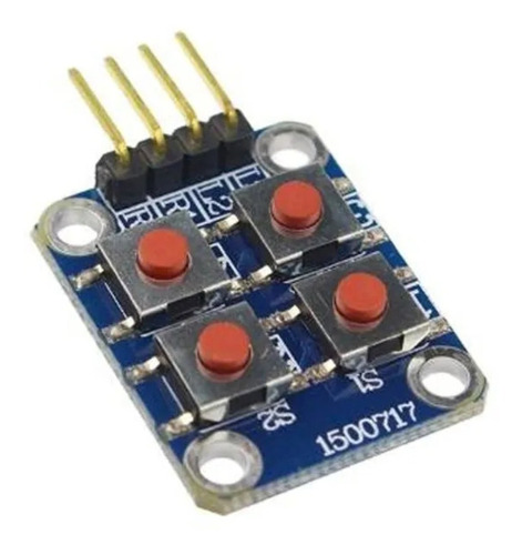 Matriz Botonera 2x2 Para Raspberry Y Arduino Emakers