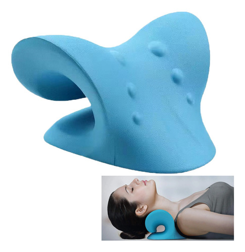 Almohada Quiropráctica, Estiradora De Cuello, Tracción Cervi