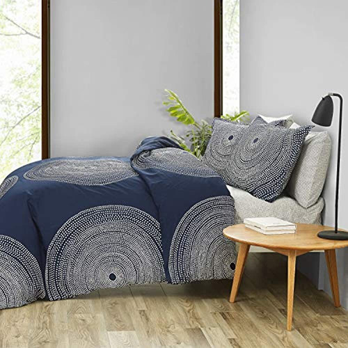 Marimekko 221438 Edredón Fokus Conjunto Color Azul Marino Re