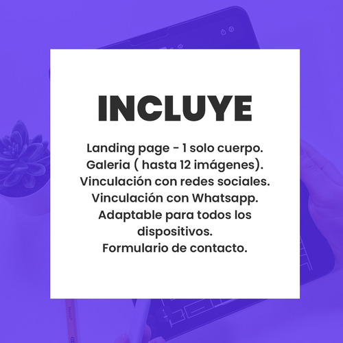 Imagen 2 de 2 de Landing Page A Medida ( 2 X $7000)