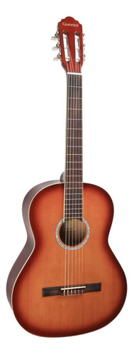 Violão clássico Giannini Estudo GN-15 para destros tobacco sunburst verniz brilhante