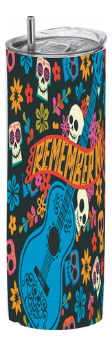 Termo Skinny Café 20 Oz De: Pelicula Coco #01
