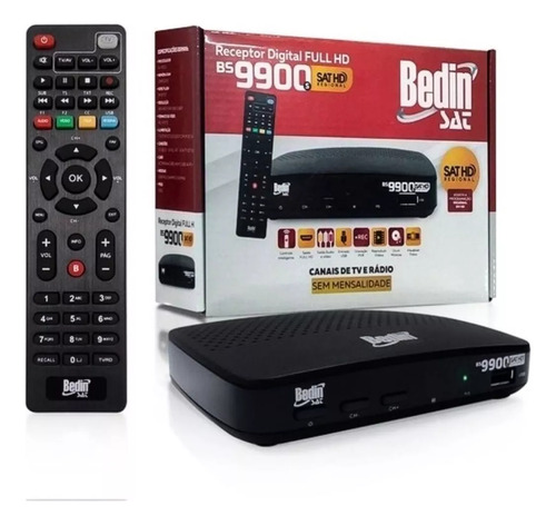 Receptor Digital Full Hd Bedin Bs9900s Sathd Regional