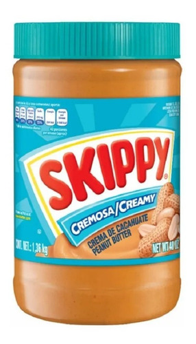 Crema De Cacahuate Skippy Cremosa De 1.36 Kg Peanut Butter