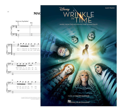 Partitura Piano A Wrinkle In Time 11 Songs Disney Digital Oficial