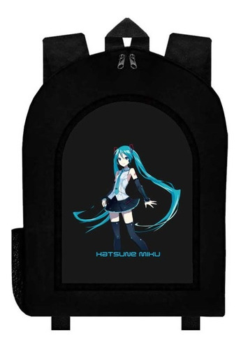 Mochila Negra Miku A53