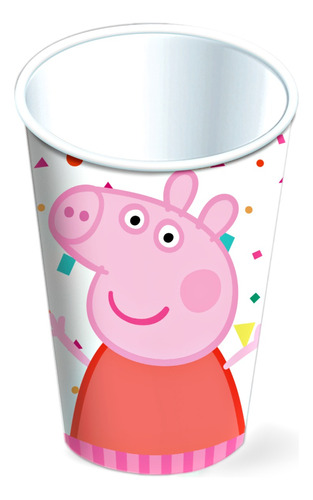 Vasos Decorados Peppa Pig Artículo Fiesta - Pep0m1