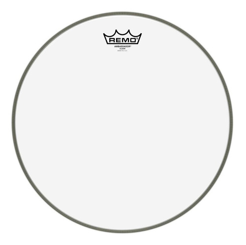 Parche Bateria Tom Remo Ambassador Clear 18