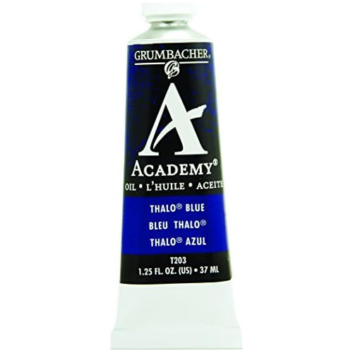 Pintura Al Óleo  Academy, 37 Ml/1,25 Oz, Azul Thalo (t...