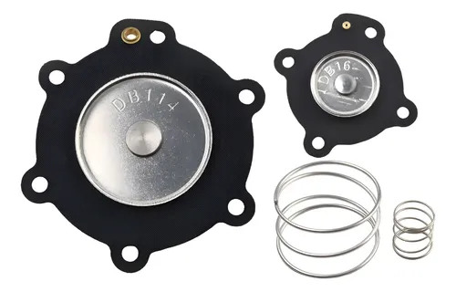 Kit De Repuesto De Diafragma Para Válvulas De Chorro De Pulso Mecair - Compatible Con Modelos VNP214, VNP314, VEM214