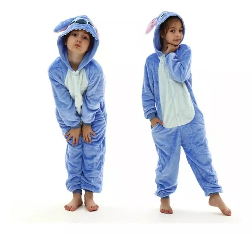 Pijama de Stitch para Niños - Disfraz Kigurumi de Disney para