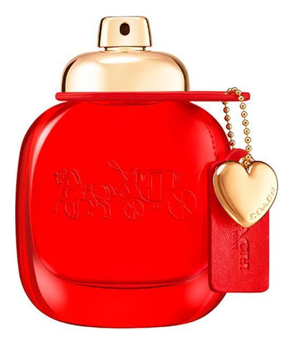 Coach Love Eau De Parfum 50ml - Morango, Rosa E Cedro