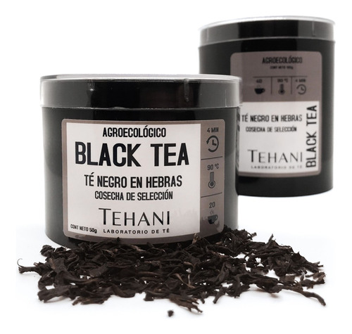 Té En Hebras Organ Premium Black Tea Tehani 50g