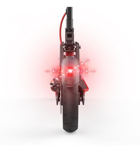 Imagen 6 de 10 de Monopatin Electrico Scooter Aut30km 500w Lcd Rojo U2