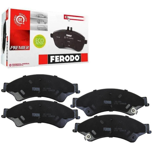 Pastillas De Freno Ferodo Para Ford Ranger   2012- Delantera