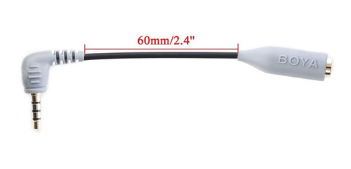 Adaptador Trs Para Trss Boya By-cip2 - Igual Ao Rode Sc-4