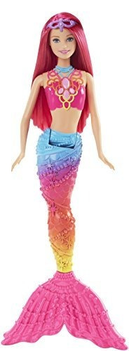 Muñeca Juguete Didáctico Marca Barbie Motivo Sirena