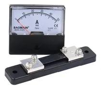 Comprar Dh-670 Dc 0-50a Amperímetro De Corriente Del Metro Del Panel