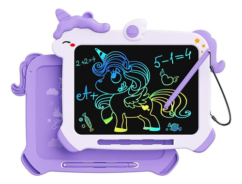 Tableta De Escritura Lcd Para Niños, Pantalla A Color De Uni