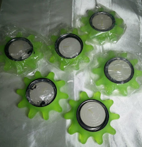 Imagen 1 de 2 de Porta Velas De Plástico.