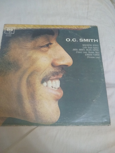 Disco De Acetato O. C. Smith - Usado