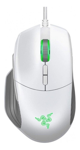 Mouse 
gamer de juego Razer  Basilisk mercury white