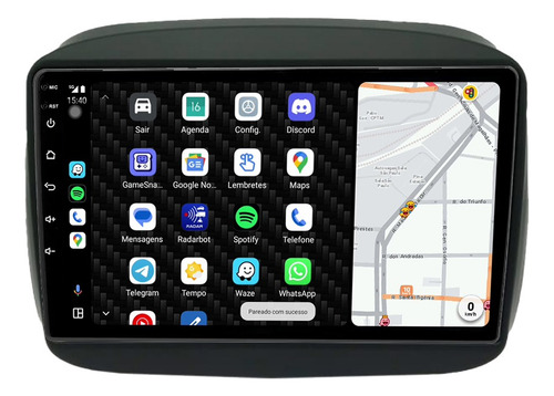 Multimidia 9p Mobi 16/21 Carplay Android Auto Mp5 + Ré