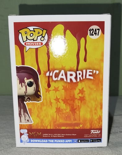 Funko Pop Carrie 1247 Con Protector Halloween (Usado)