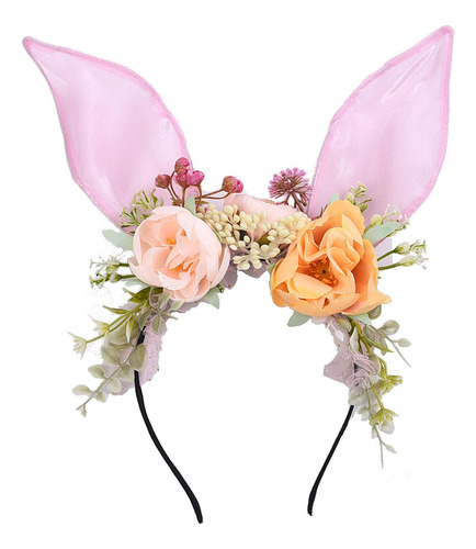 Diadema Con Orejas De Conejo, Tocado Para Fiesta,